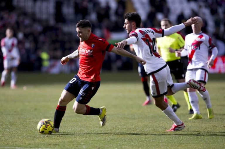 Rayo Vallecano vs Osasuna (20:00 – 24/01) | Xem lại trận đấu