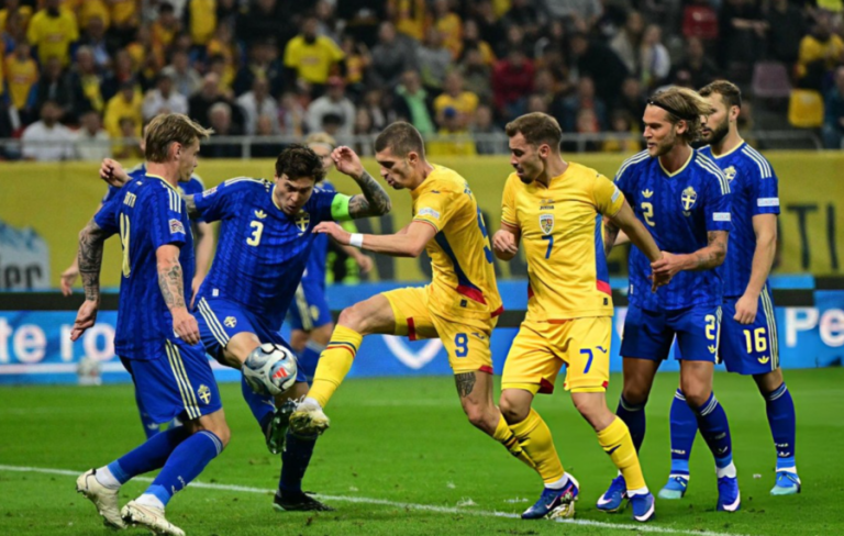 Romania vs Thụy Điển (01:45 – 06/10) | Xem lại trận đấu